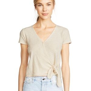 Madewell Miller Short Sleeve Blouse Top